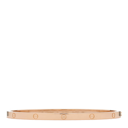 Cartier 18K Pink Gold Small LOVE Bracelet 18 1 of 6