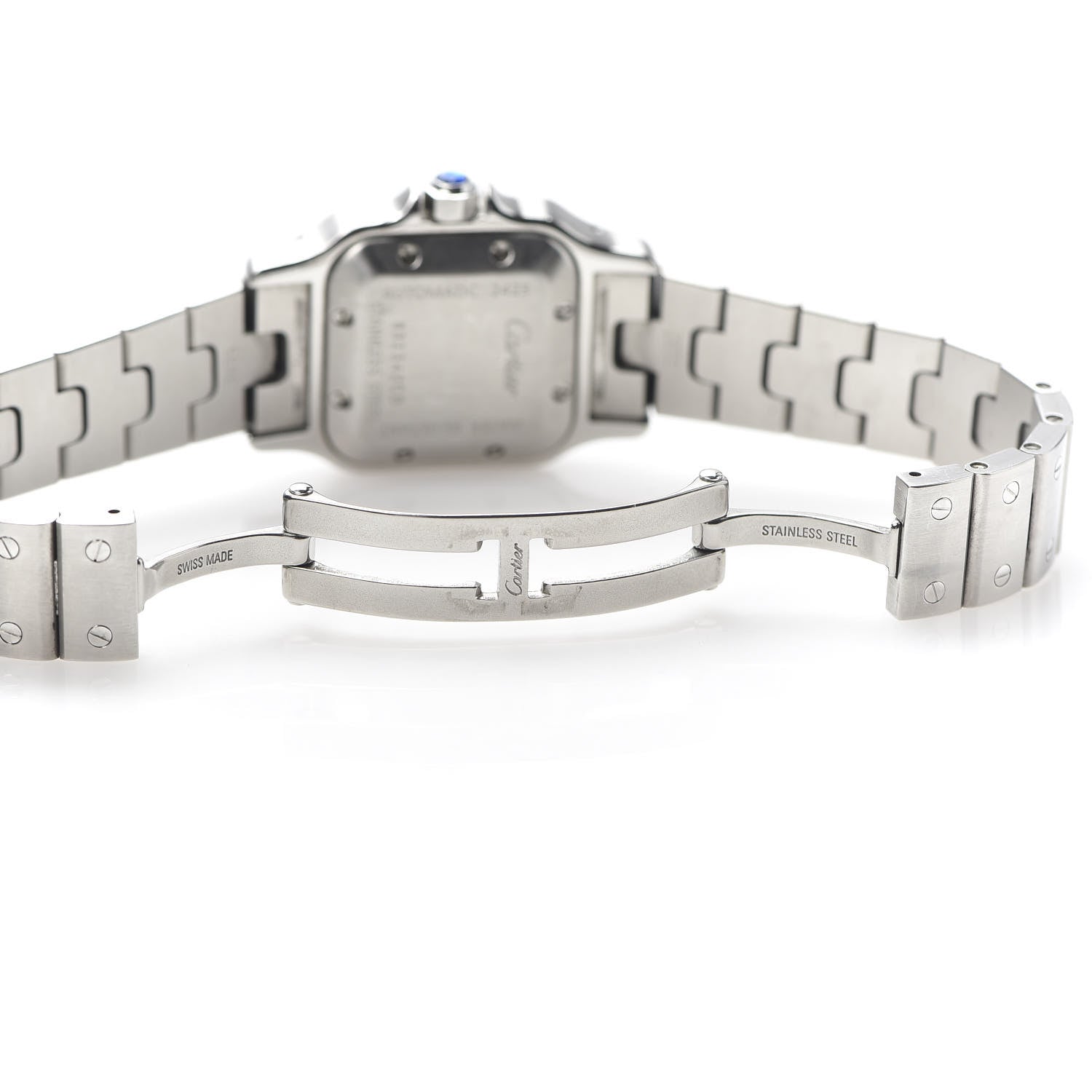 Cartier Stainless Steel 24mm Santos de Galbee Automatic Watch 6 of 6