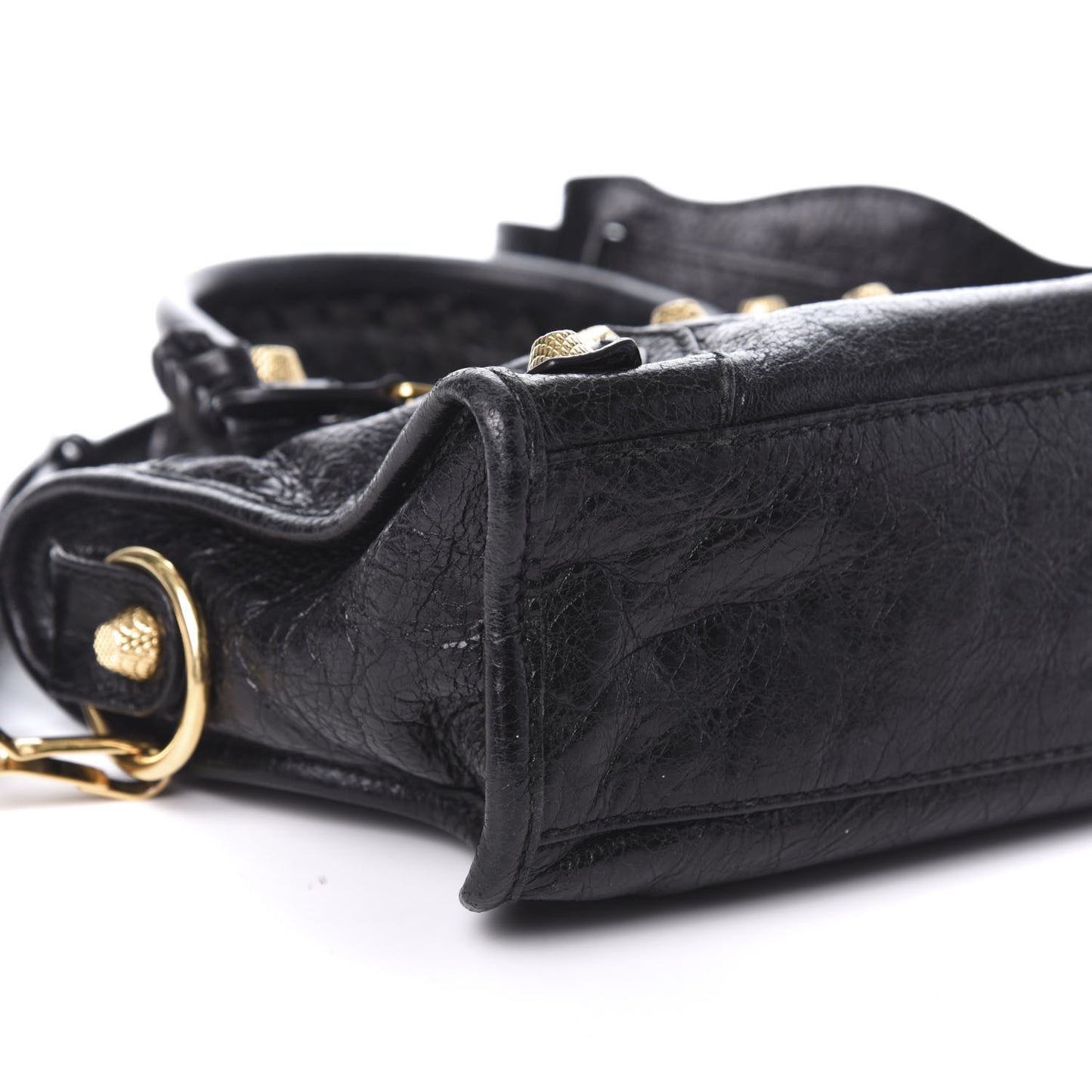 Agneau Giant 12 Gold Hardware Mini City Black
