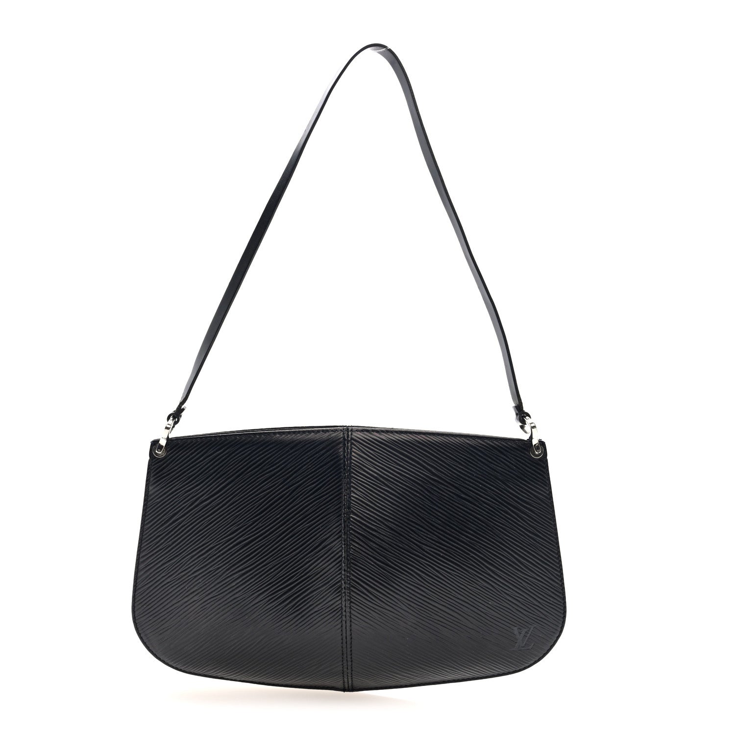 Louis Vuitton Epi Demi Lune Pochette Black 1 of 10