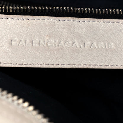 Balenciaga Agneau Giant Brogues Hardware Mid Day White 6 of 29