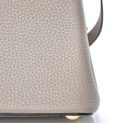 Louis Vuitton Taurillon Capucines BB Galet 8 of 9