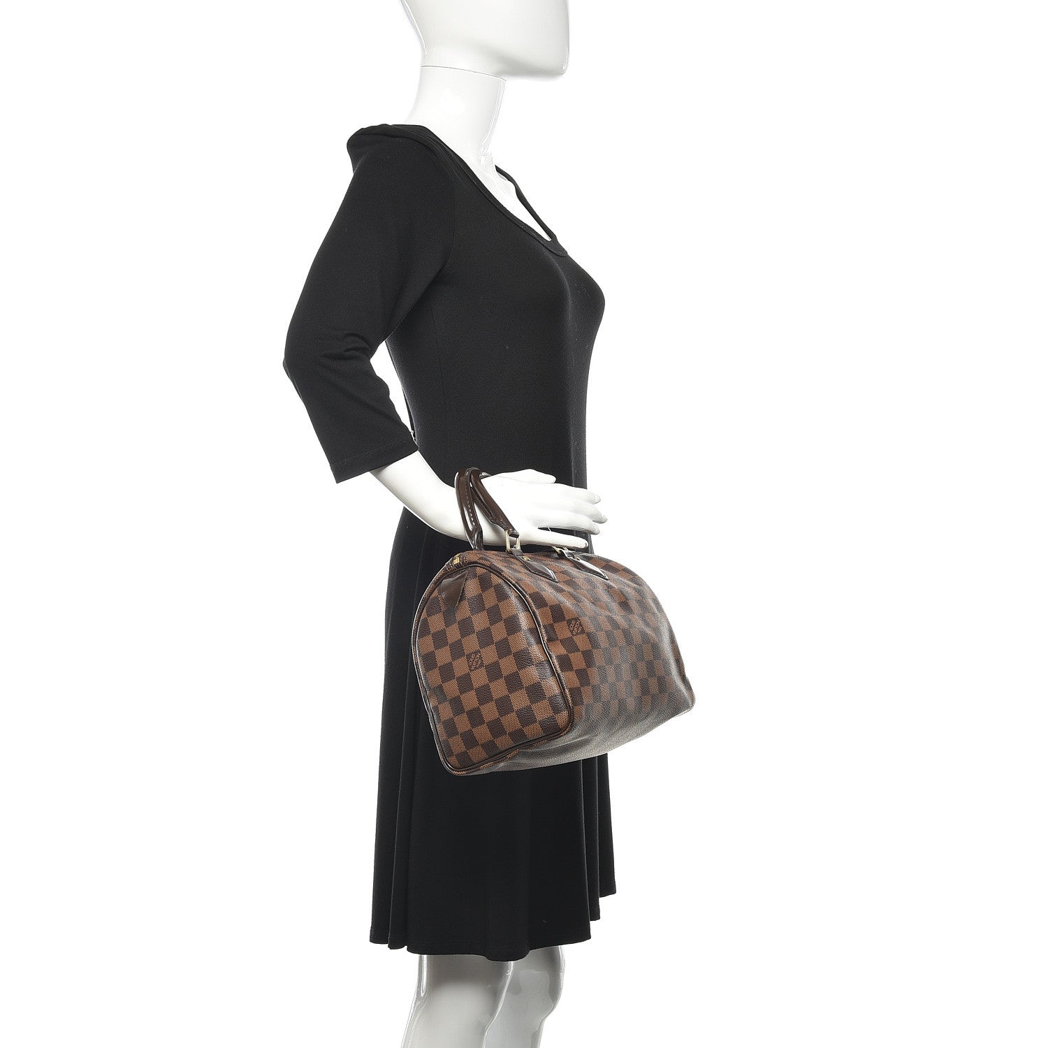Louis Vuitton Damier Ebene Speedy 25 2 of 14