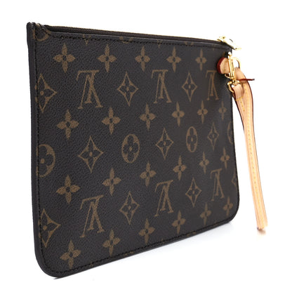 Louis Vuitton Monogram Neverfull MM GM Pochette 3 of 10