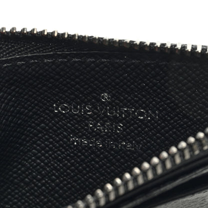Louis Vuitton Monogram Eclipse Zipped Card Holder Black 6 of 6