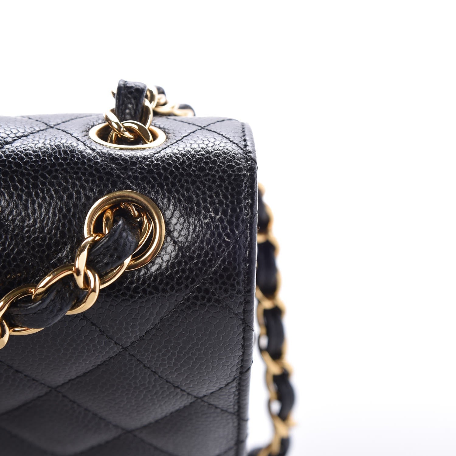Chanel Caviar Quilted Jumbo Double Flap Black 8 of 9