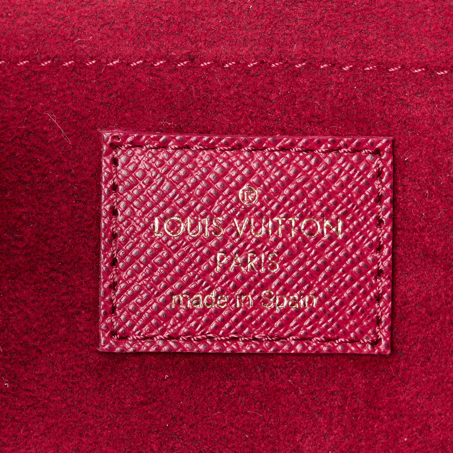Monogram Pochette Felicie Chain Wallet Fuchsia