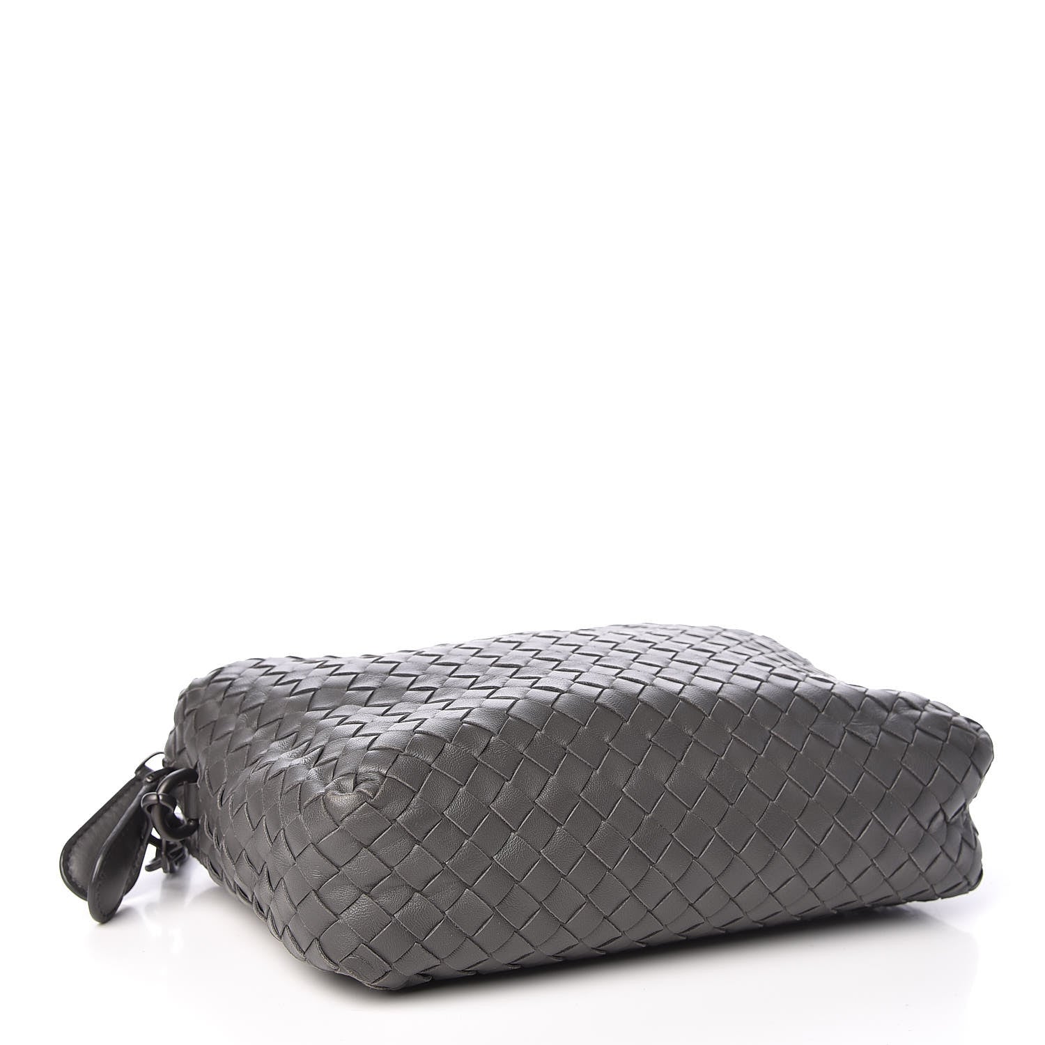 Bottega Veneta Nappa Intrecciato Small Camera Bag New Light Grey 4 of 11