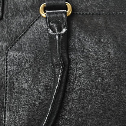 Saint Laurent Sheepskin Large Cabas ChYc Black 15 of 21