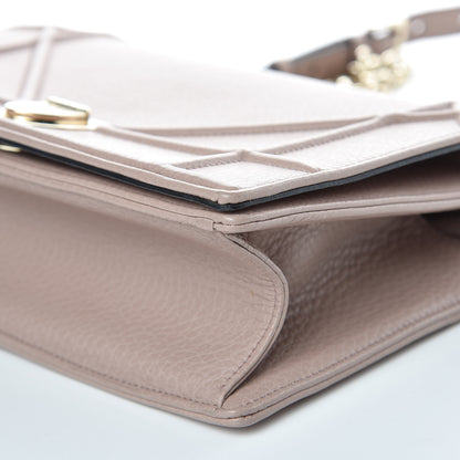Christian Dior Grained Calfskin Medium Diorama Flap Bag Nude 10 of 14