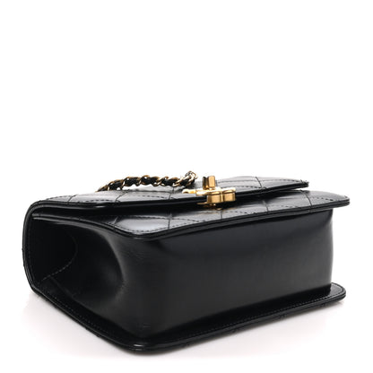 Chanel Calfskin Quilted Mini Perfect Fit Flap Black Black Black 4 of 11