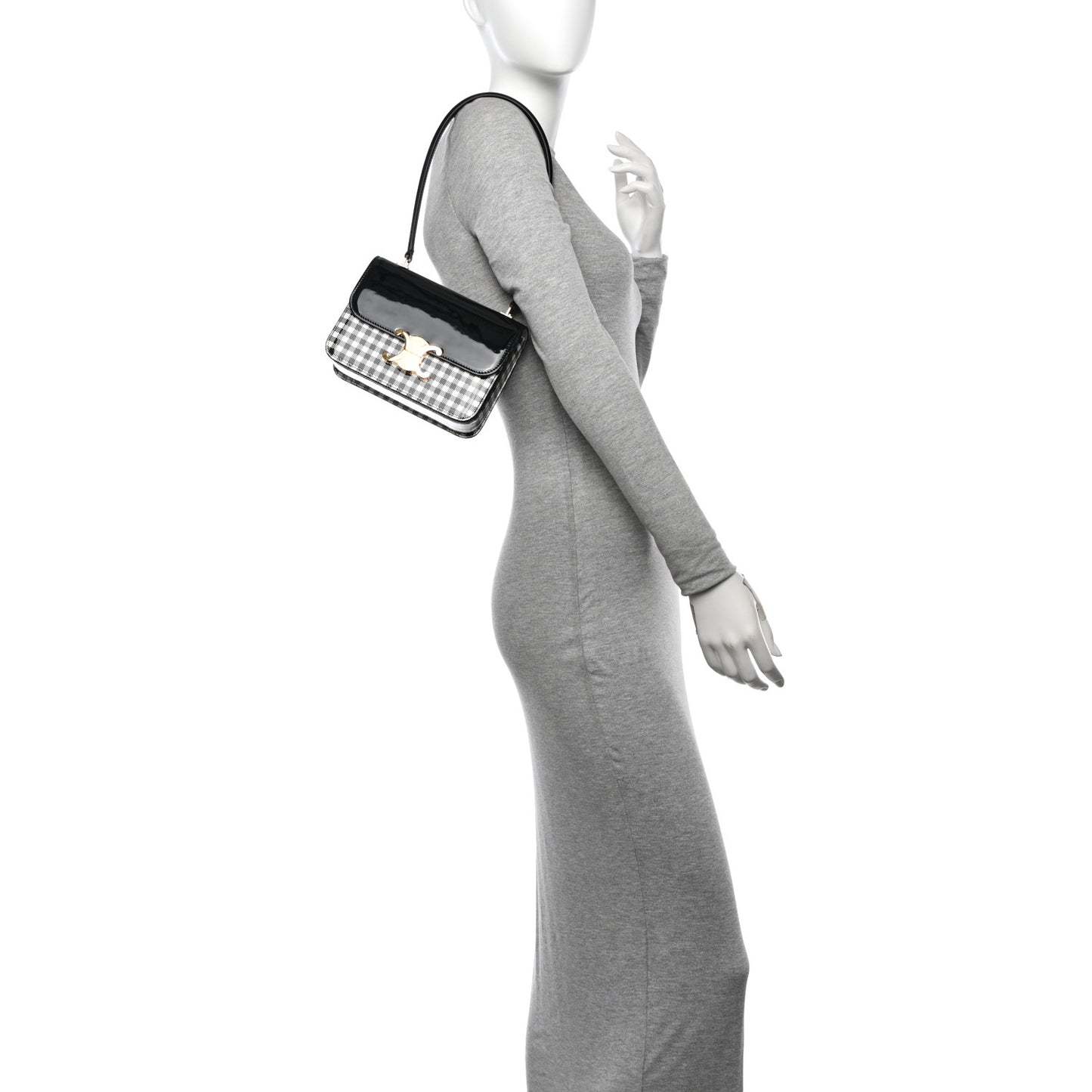 Patent Teen Vichy Garance Black White
