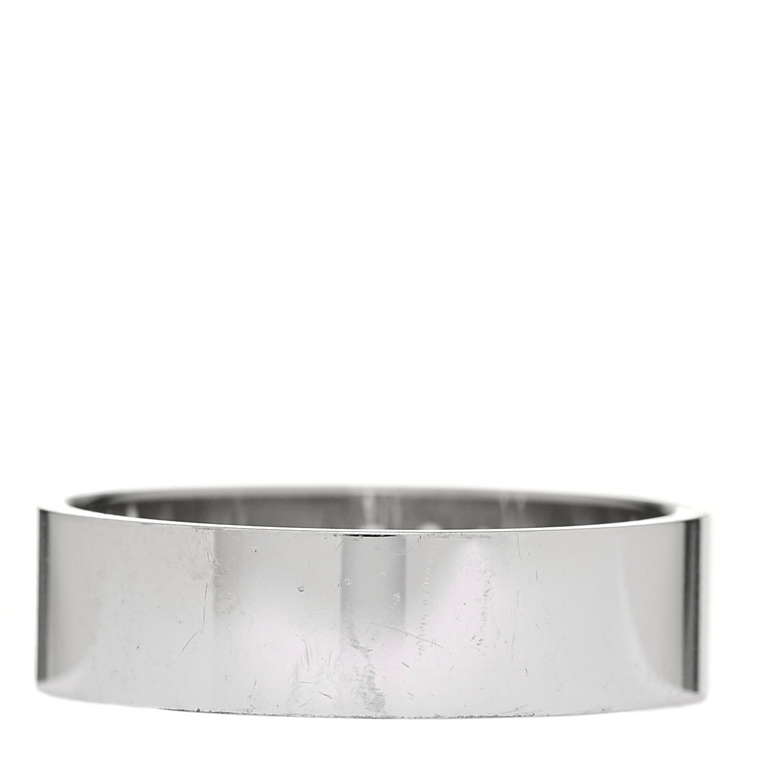 Hermes 18K White Gold Diamond PM H D'Ancre Ring 57 8 3 of 5
