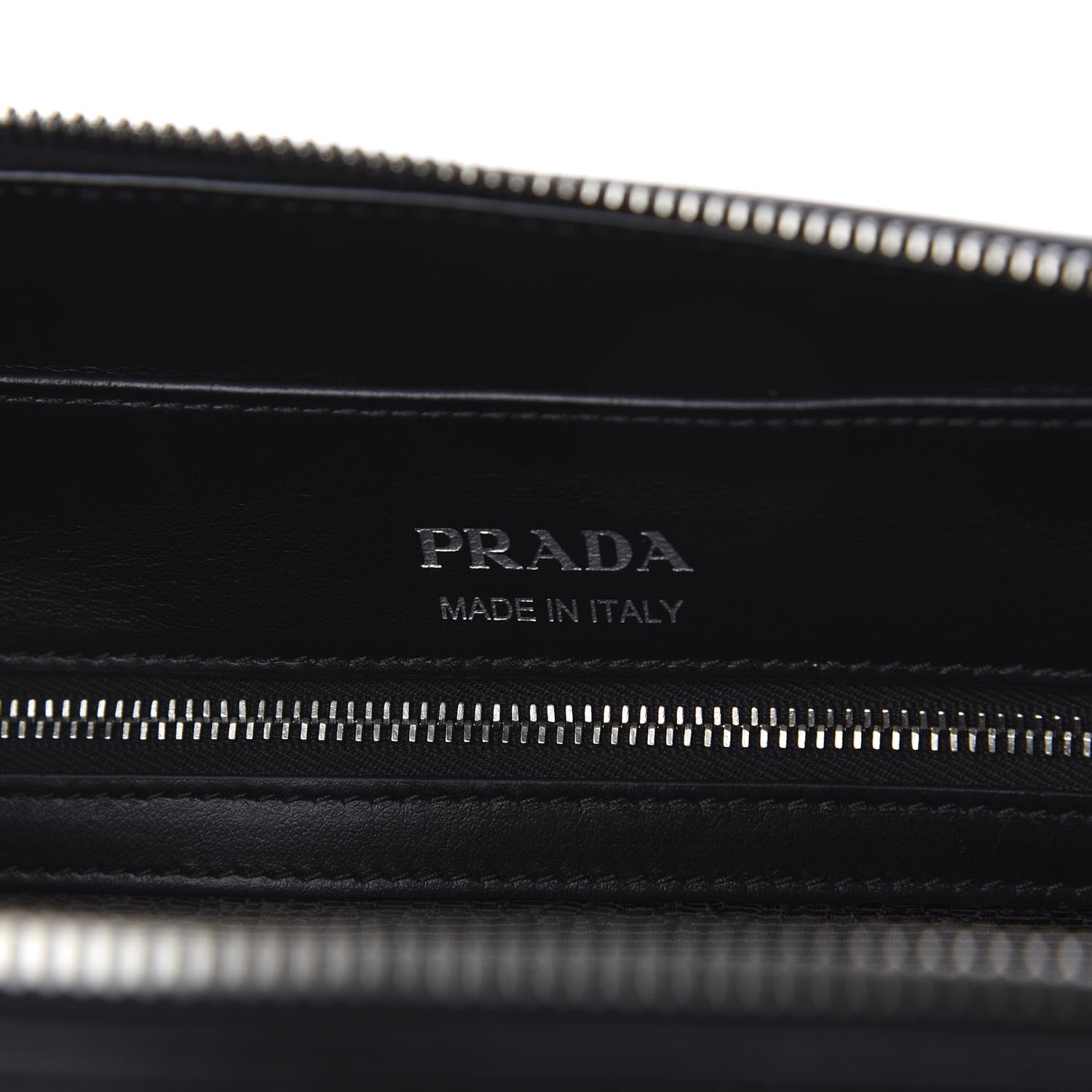 Prada Soft Calfskin Medium Diagramme Crossbody Bag Black 9 of 10