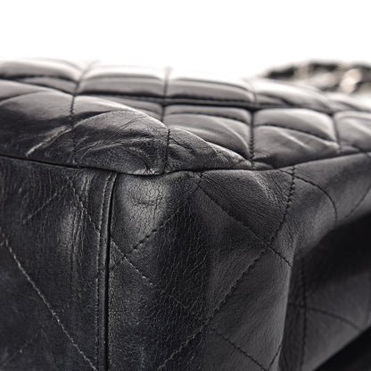 Chanel Lambskin Quilted Maxi Single Flap Black 20 of 28