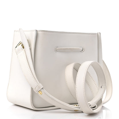 3.1 Phillip Lim Smooth Calfskin Mini Soleil Bucket Bag White 3 of 13