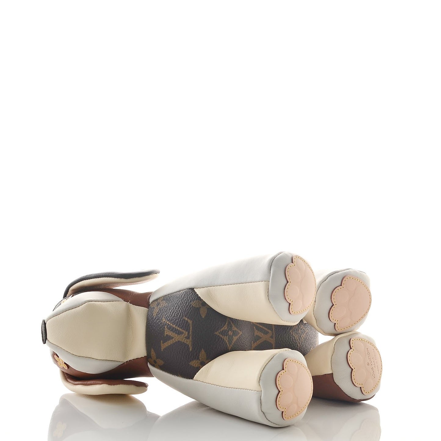 Calfskin Monogram Doudou Oscar Dog Beige