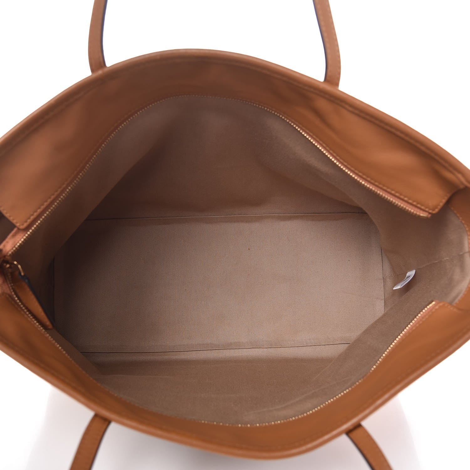 MCM Visetos Medium Anya Essential Victory Patch Shopper Tote Cognac 5 of 19