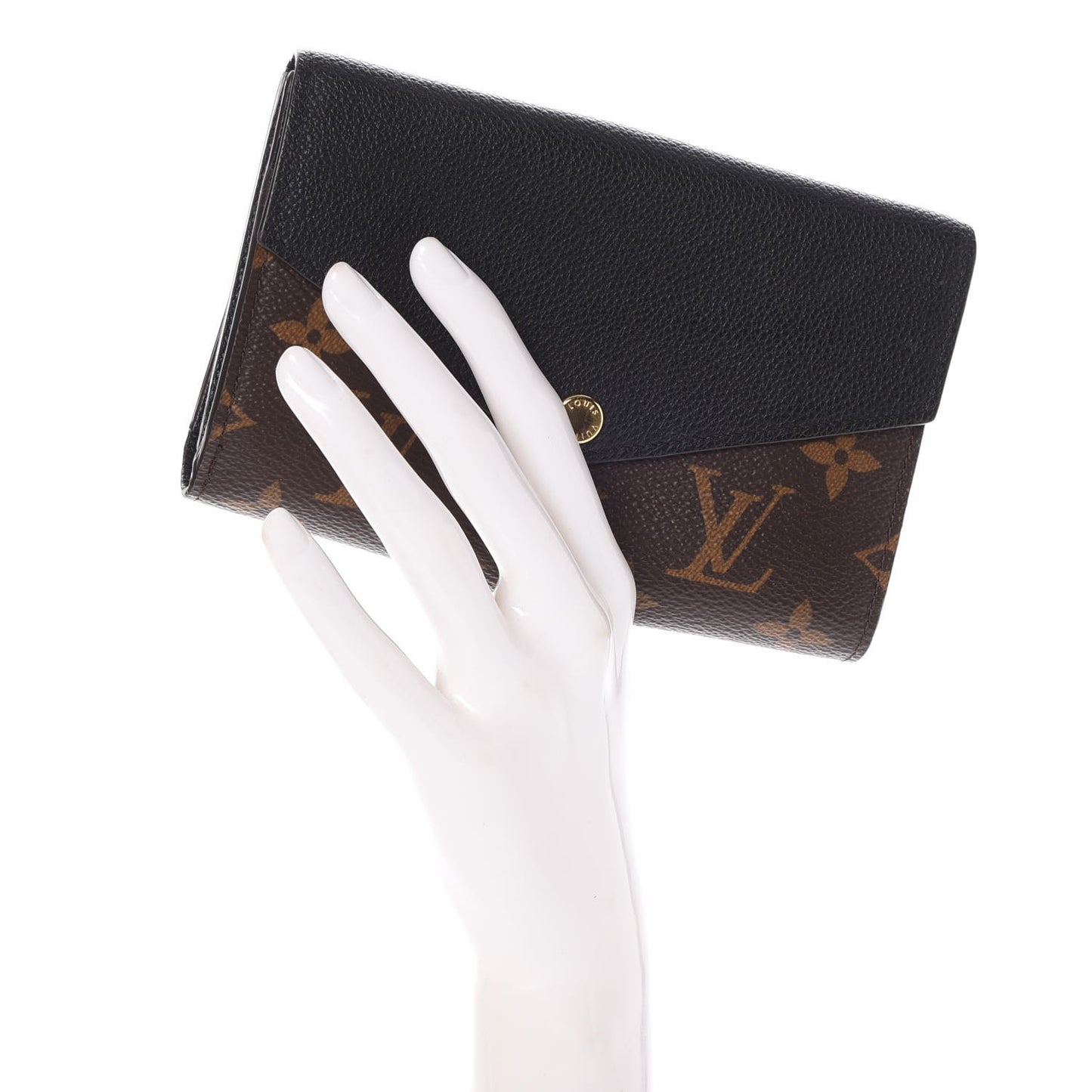 Monogram Pallas Compact Wallet Black