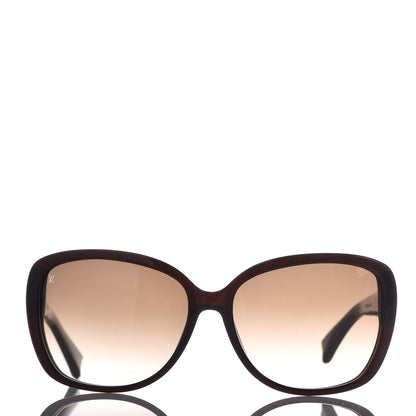 Louis Vuitton Heather Strass Sunglasses Z0456W Brown 2 of 8