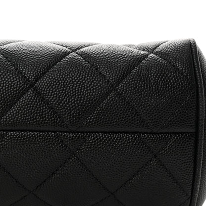 Chanel Caviar Quilted In Out Flap Shopping Tote Black 12 of 12