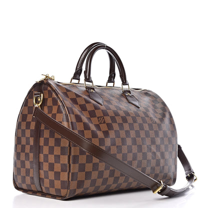 Louis Vuitton Damier Ebene Speedy Bandouliere 35 3 of 9