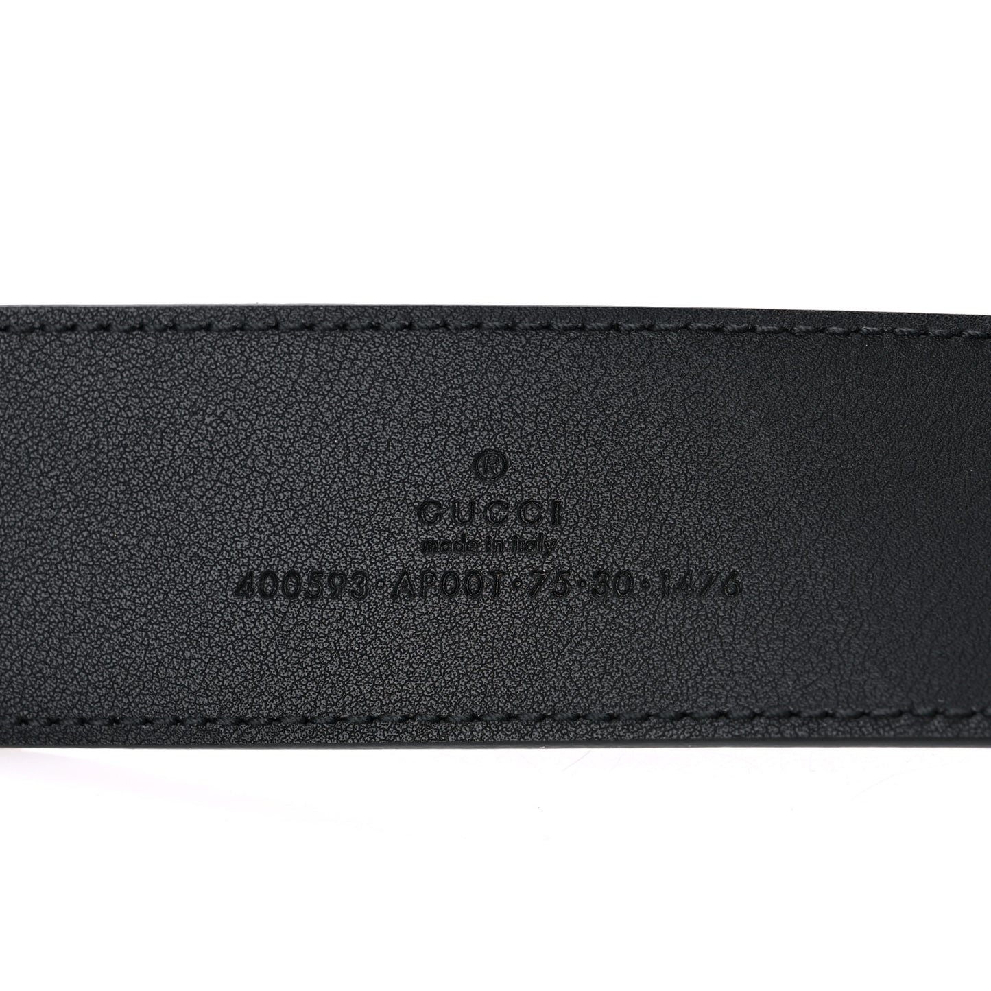 Calfskin Double G 40mm Belt 75 30 Black