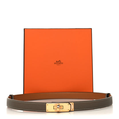 Hermes Epsom Kelly Belt Etoupe 4 of 4