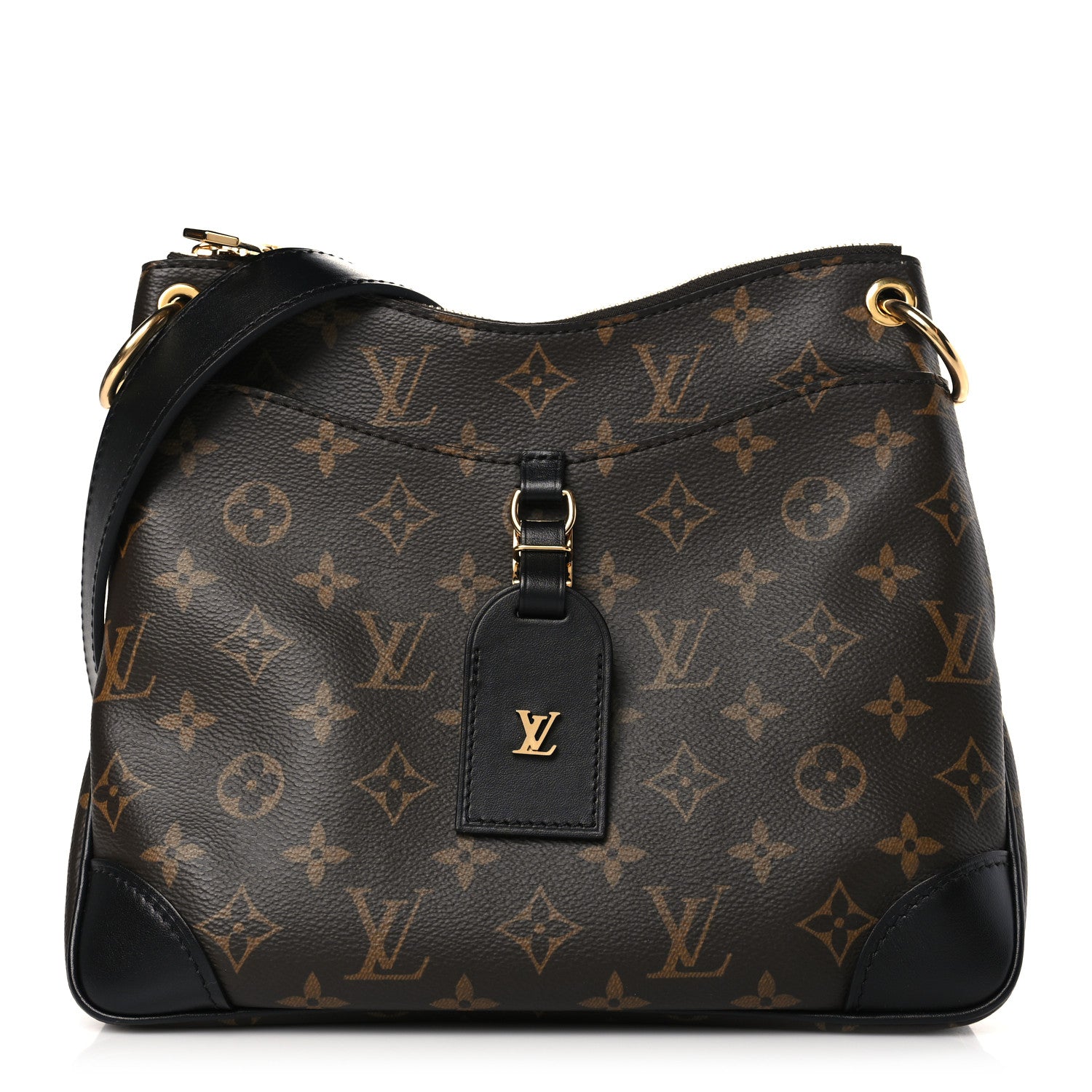 Louis Vuitton Monogram Odeon PM Black 1 of 8