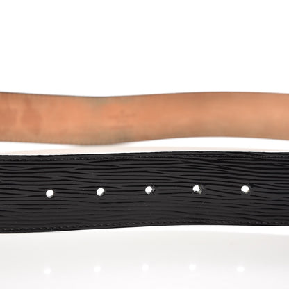 Louis Vuitton Epi Electric 40mm LV Initiales Belt 95 38 Black 8 of 8