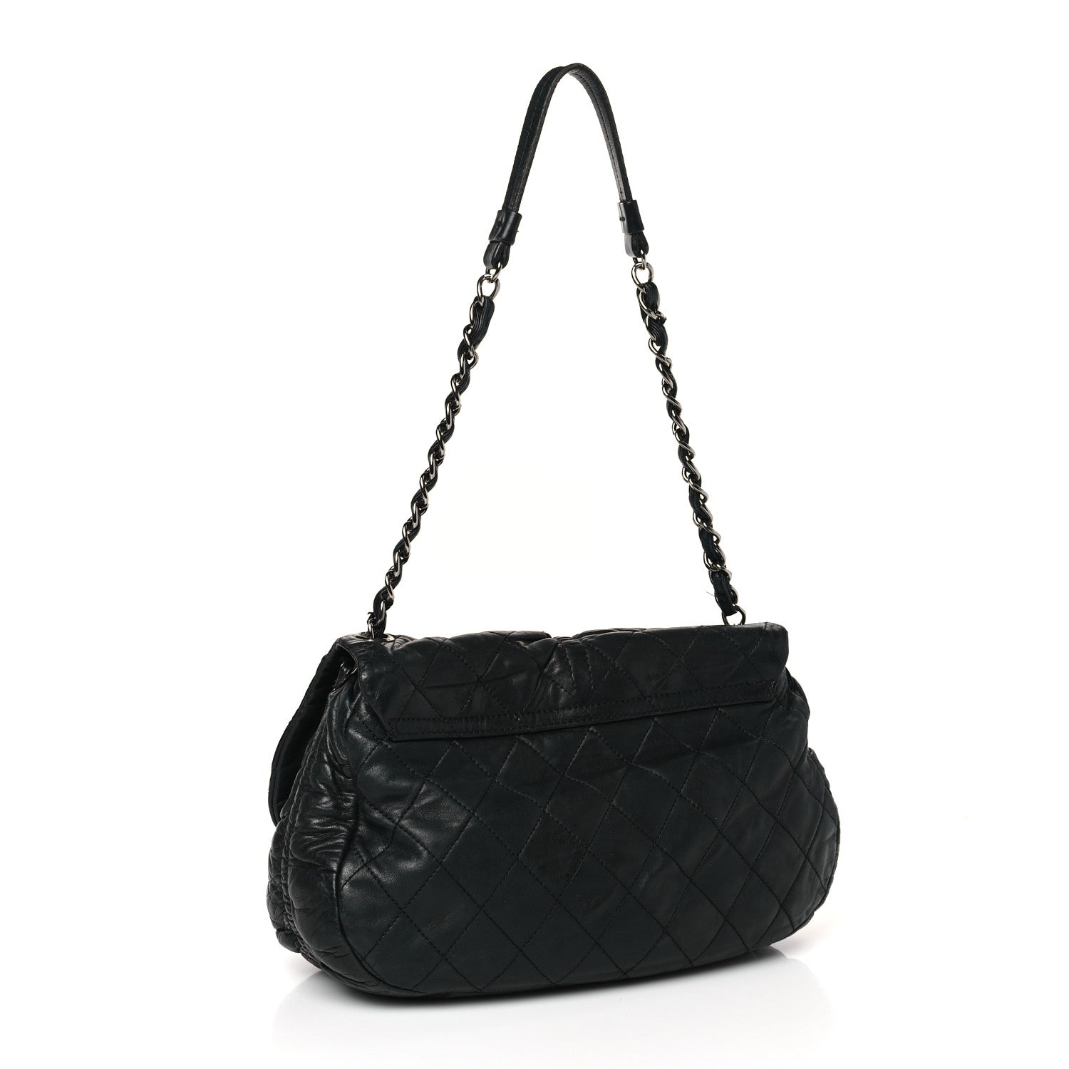 Chanel Lambskin Quilted Small Sharpei Flap Black 3 of 11