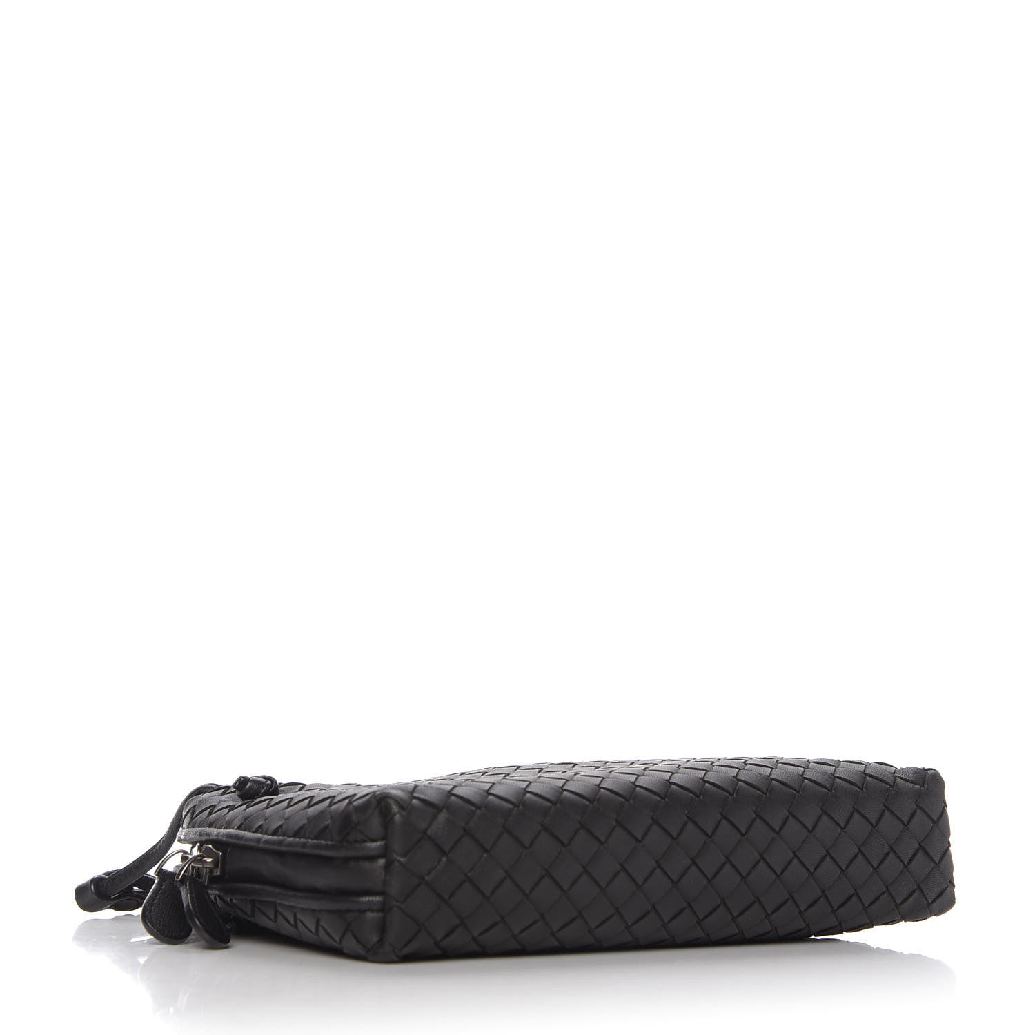 Bottega Veneta Nappa Intrecciato Nodini Crossbody Messenger Black 4 of 10