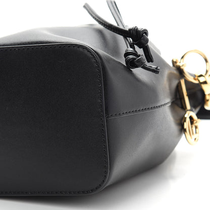 Fendi Vitello Liberty Lucido F is Fendi Mini Mon Tresor Bucket Bag Black 9 of 9