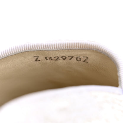 Chanel Patent Sequin CC Espadrilles 36 White 9 of 11