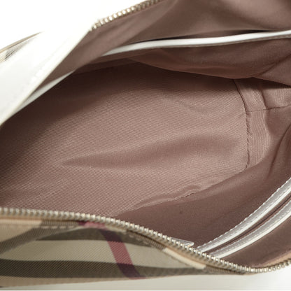 Burberry Supernova Check Small Shoulder Bag White 5 of 8