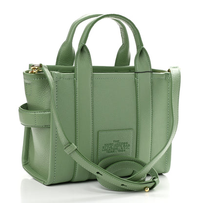 Marc Jacobs Grained Calfskin Small The Tote Bag Aspen Green 3 of 11