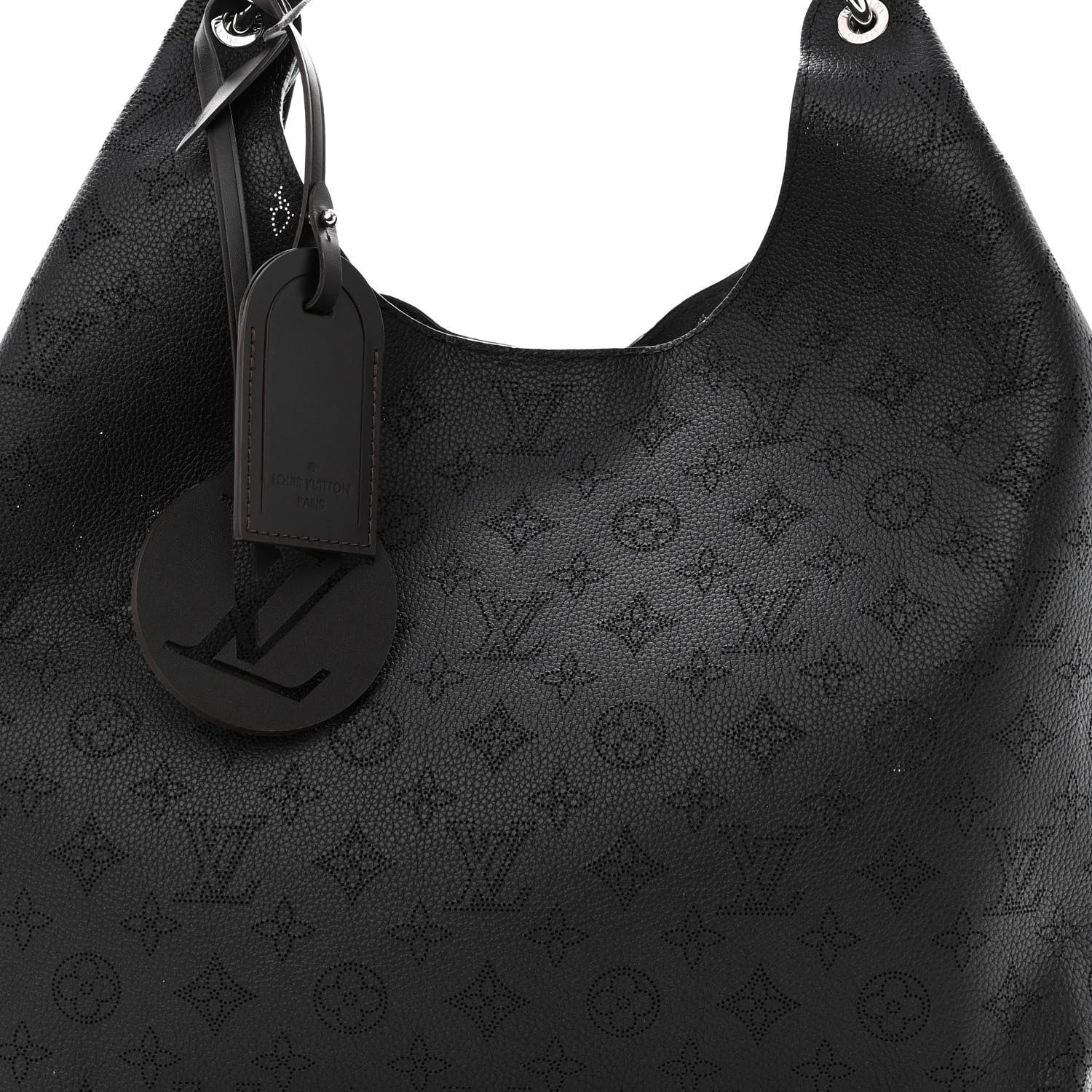 Louis Vuitton Mahina Carmel Hobo Black 7 of 9