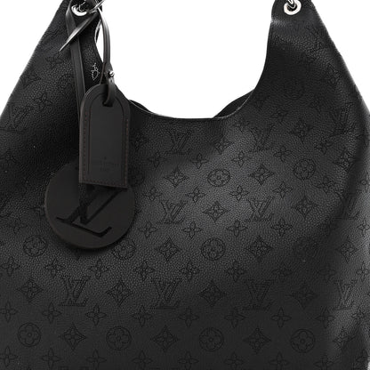 Louis Vuitton Mahina Carmel Hobo Black 7 of 9