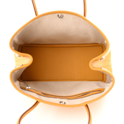 Hermes Vache Country Garden Party 30 TPM Jaune Ambre 6 of 16