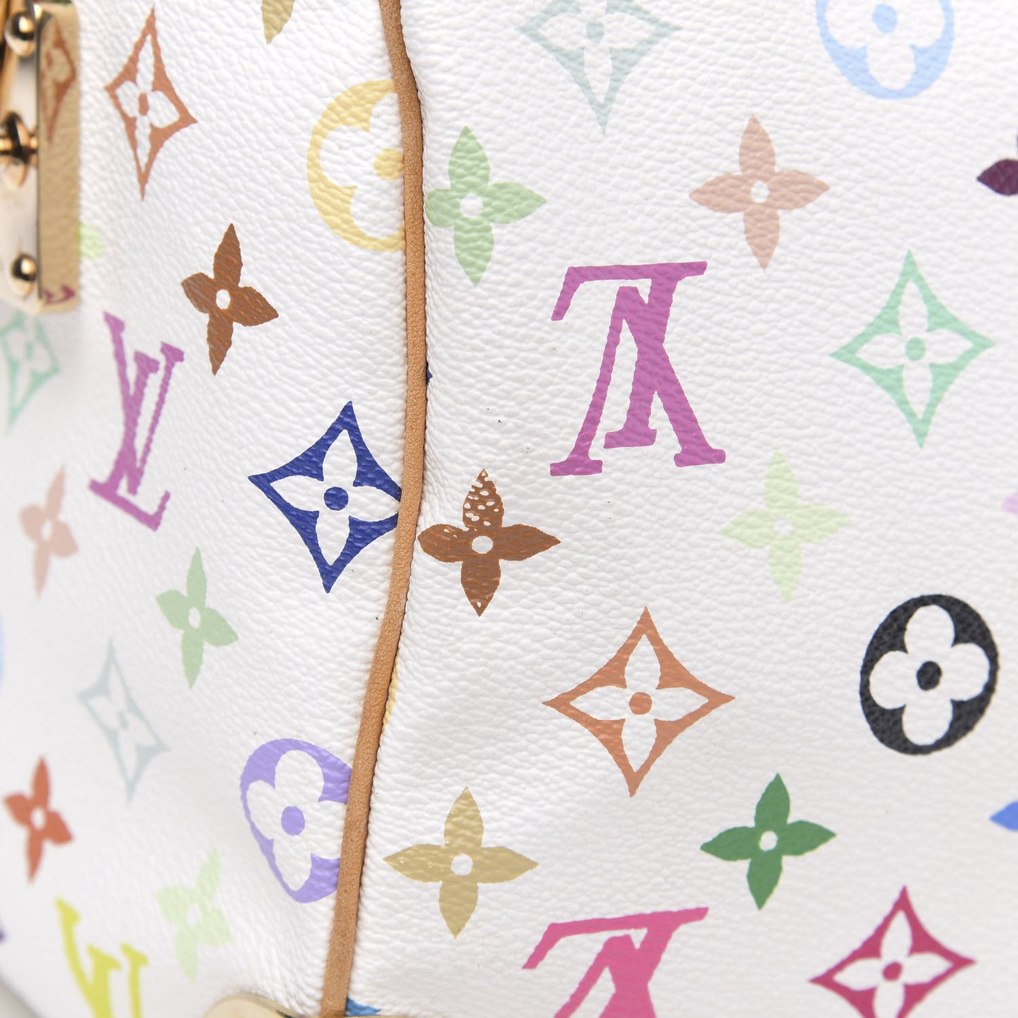 Monogram Multicolor Speedy 30 White