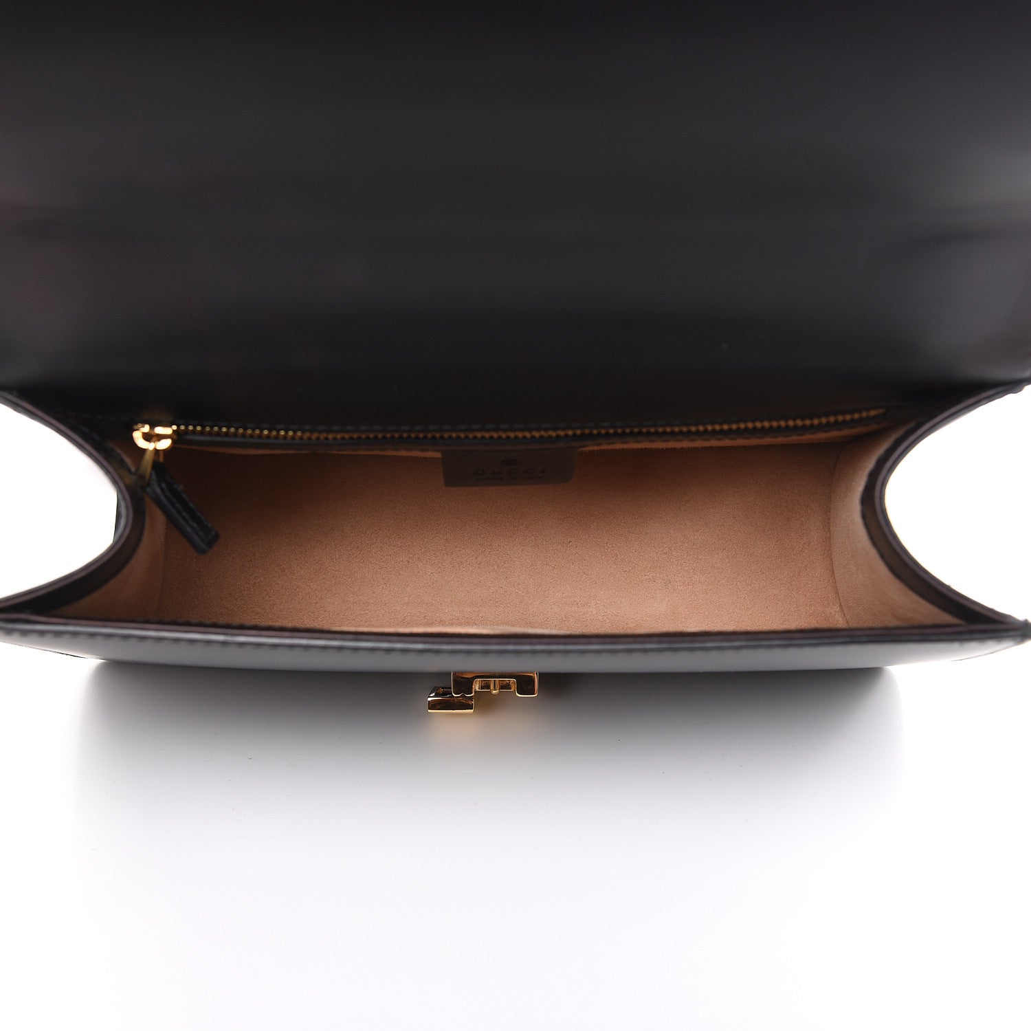 Gucci Calfskin Small Sylvie Shoulder Bag Black 5 of 13