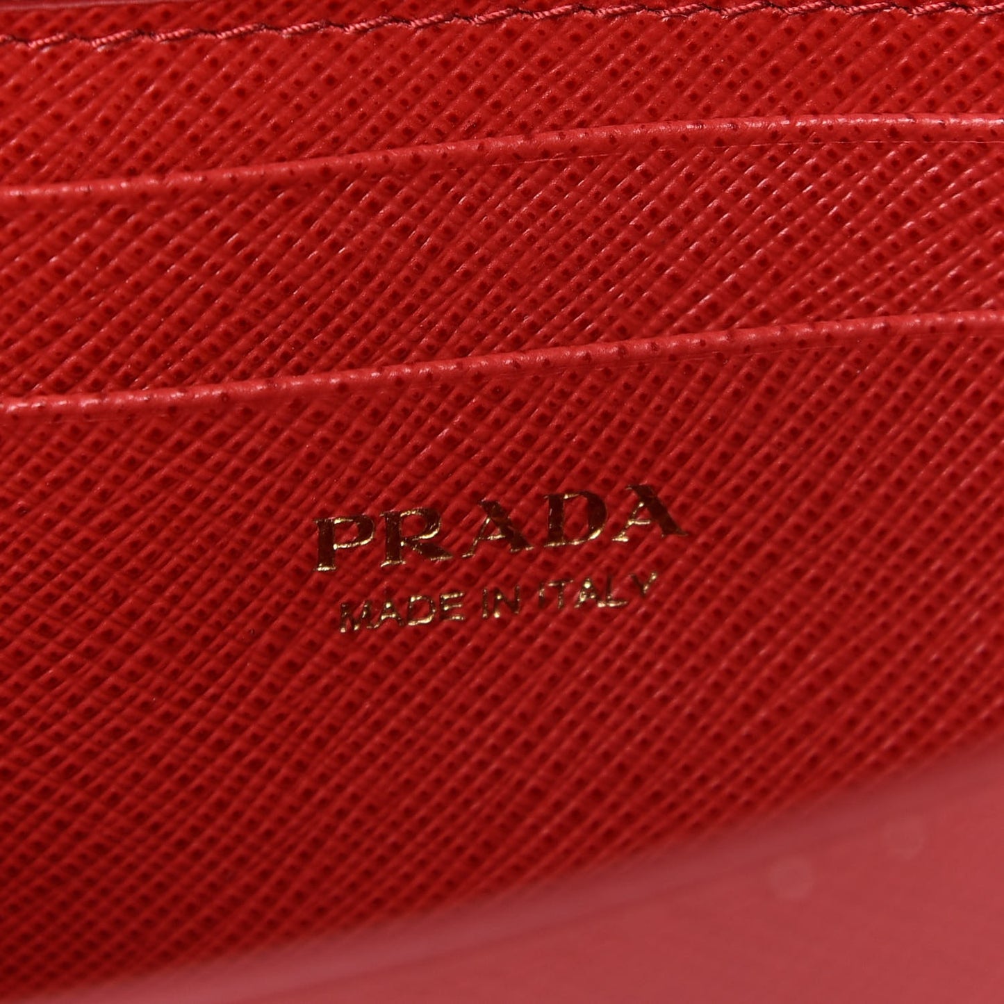 Saffiano Metal Phone Wristlet Crossbody Wallet Fuoco