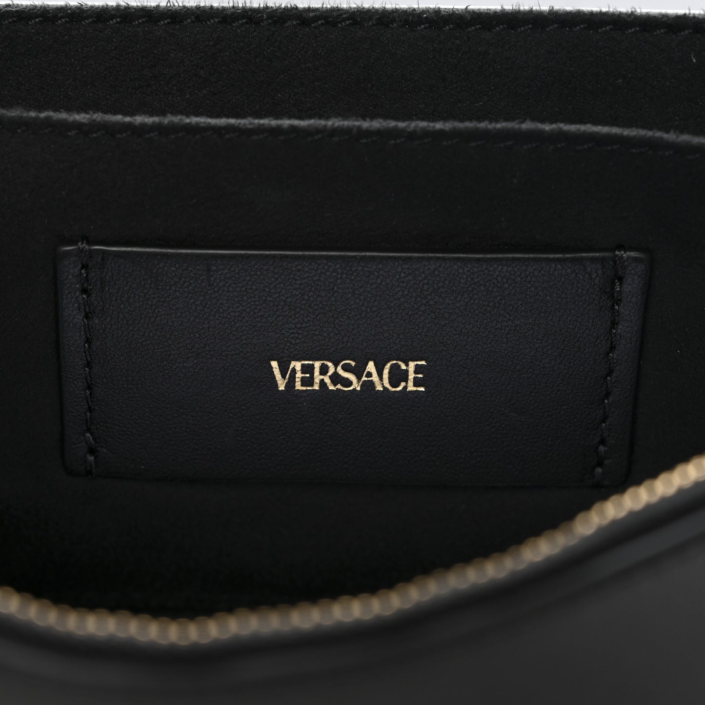 Lambskin Tag Mini Bag Black