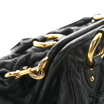 Marc Jacobs Calfskin Quilted Stam Black 16 of 18