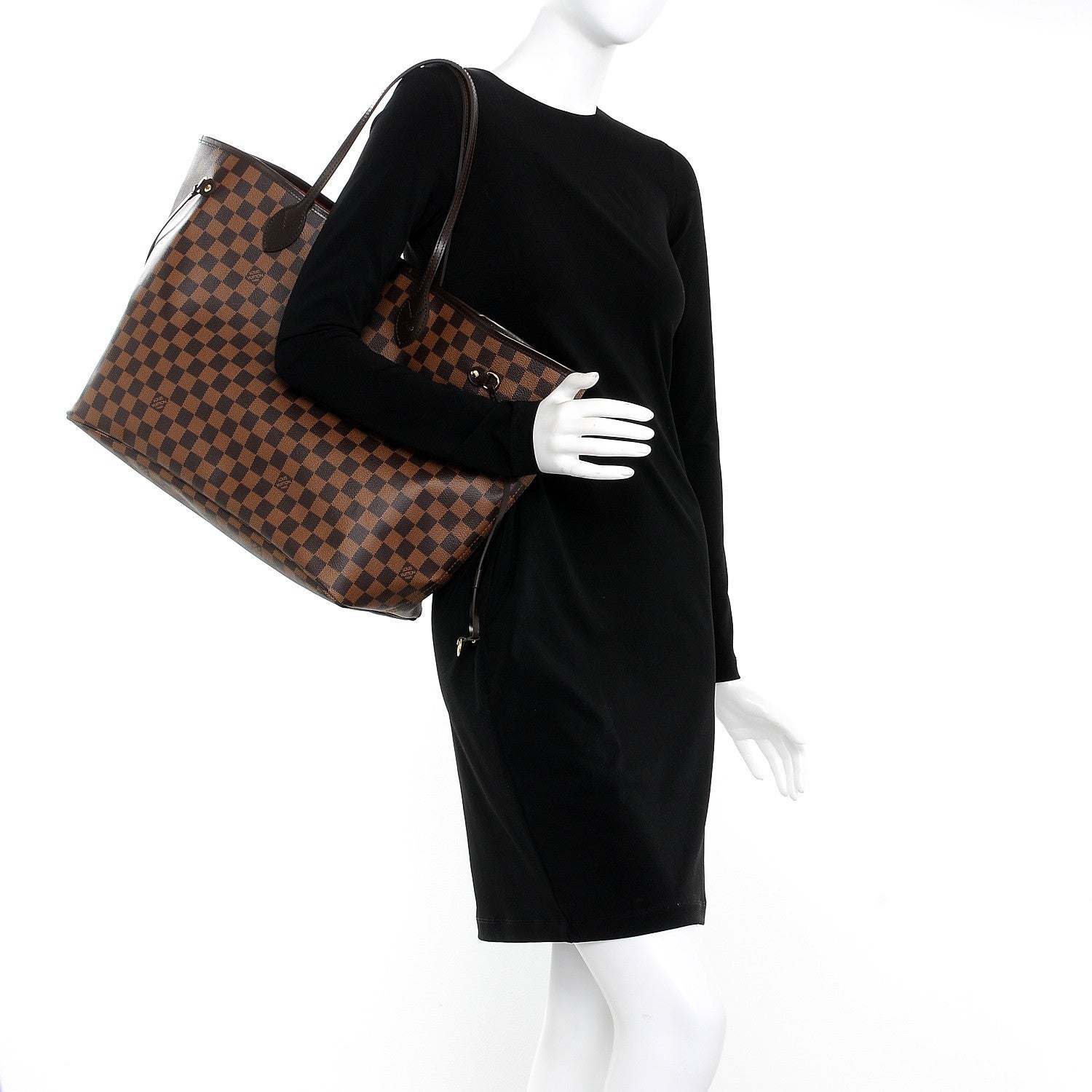 Louis Vuitton Damier Ebene Neo Neverfull GM 2 of 9