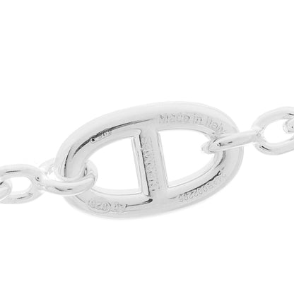 Hermes Sterling Silver Farandole Necklace 160 5 of 6