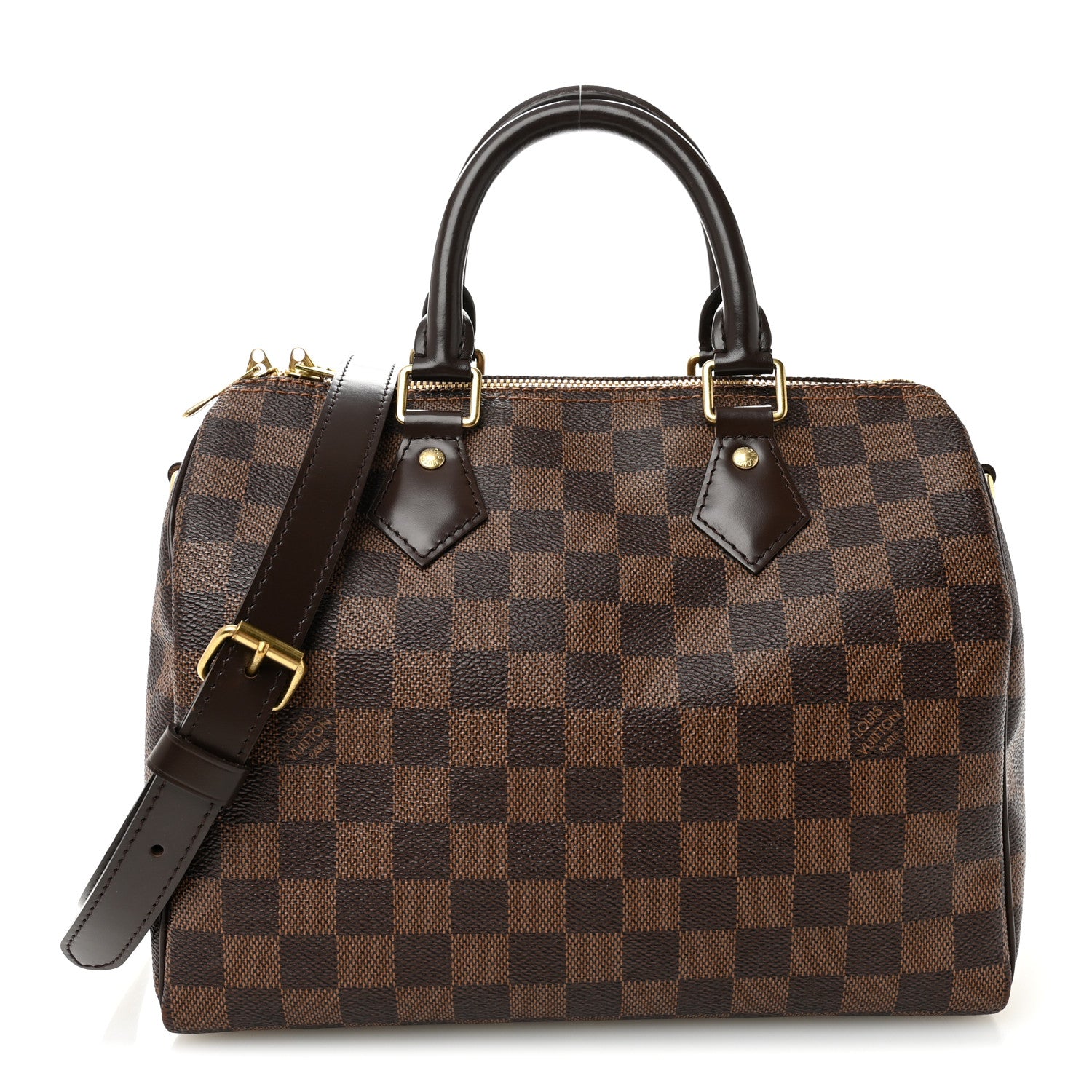 Louis Vuitton Damier Ebene Speedy Bandouliere 25 1 of 10