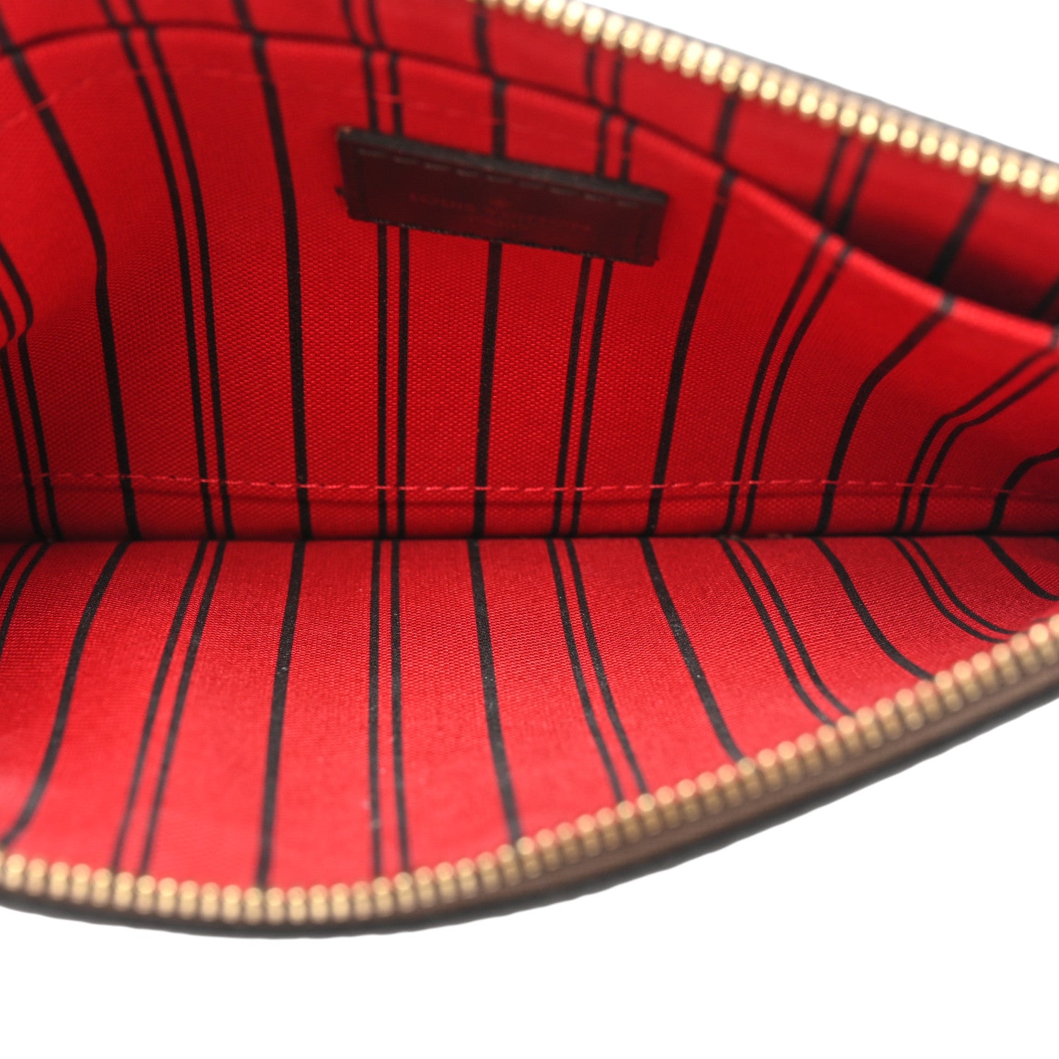 Louis Vuitton Damier Ebene Neverfull MM GM Pochette 5 of 10