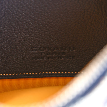 Goyard Goyardine Mini Senat Pochette Navy 6 of 9