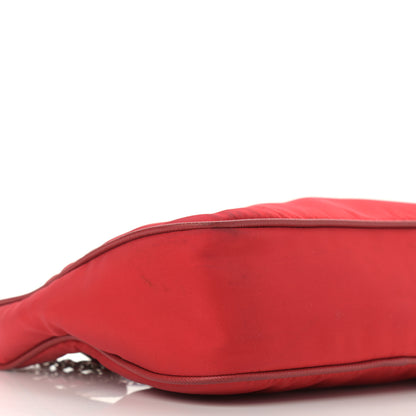 Prada Nylon Re-Edition 2005 Shoulder Bag Rosso 10 of 11